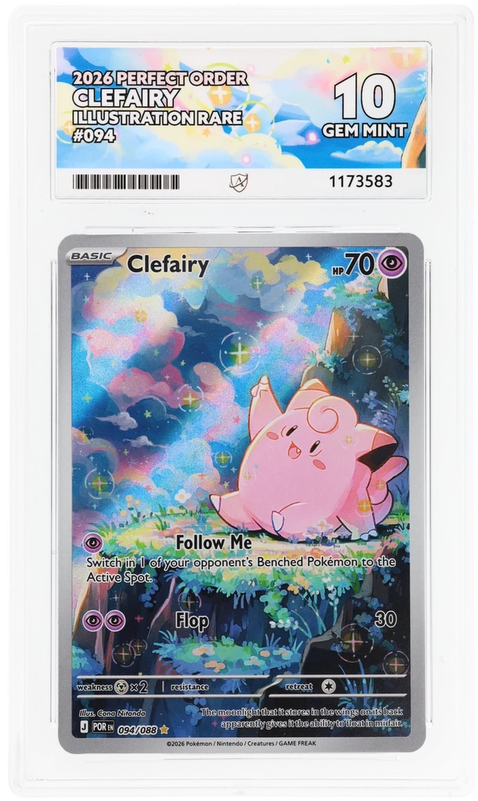 ACE 10 - Clefairy - 094/088 - Perfect Order - Pokemon