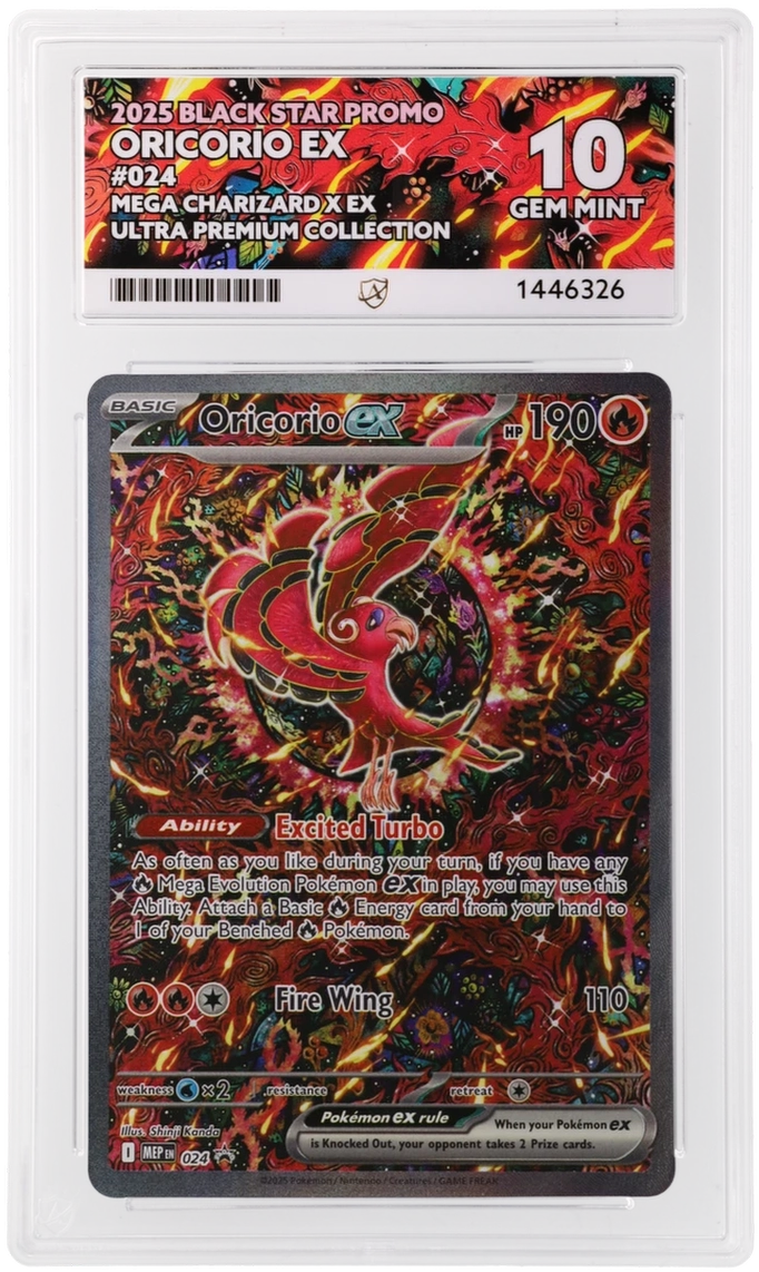 Oricorio ex - ACE 10 (Front)