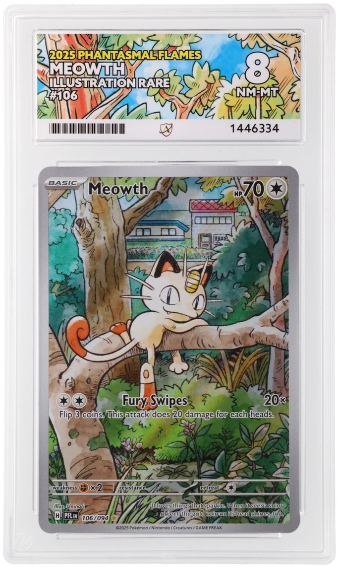Meowth - ACE 8 (Front)