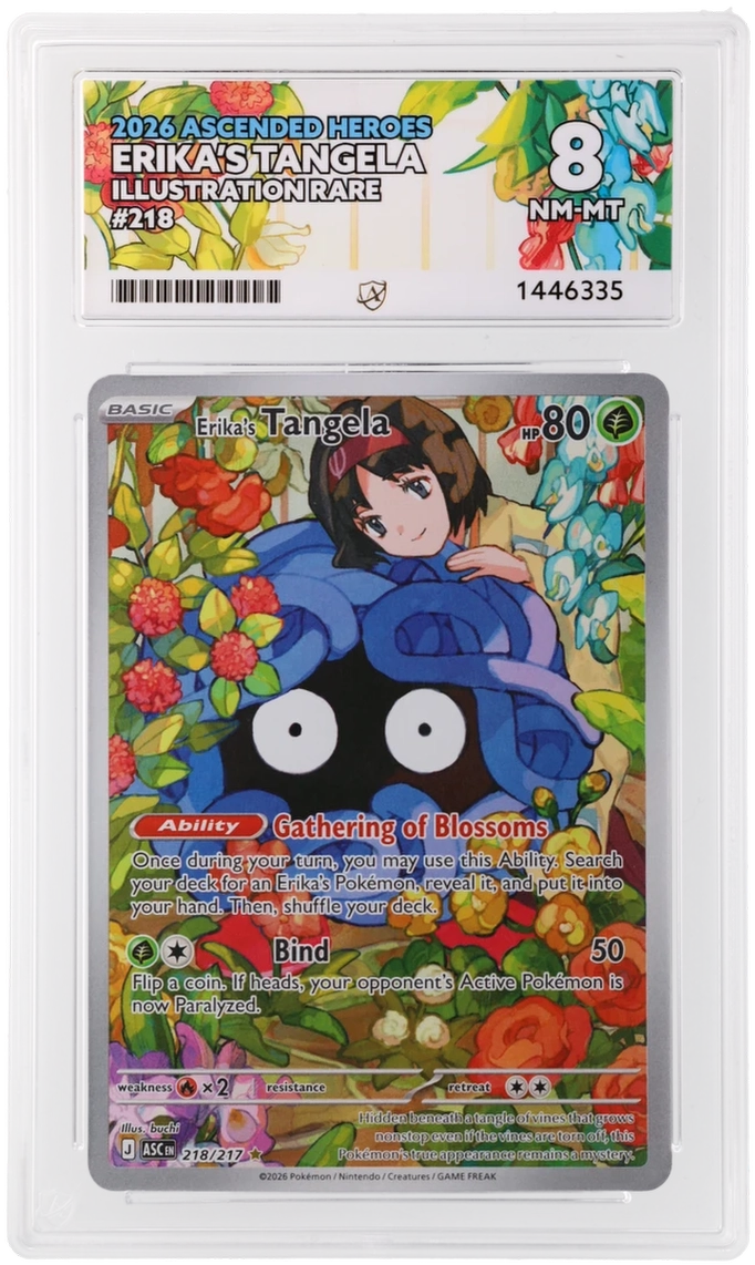 Erika’s Tangela - ACE 8 (Front)