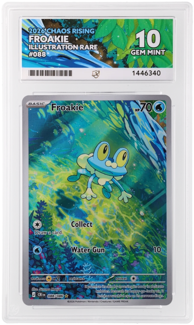 Froakie - ACE 10 (Front)