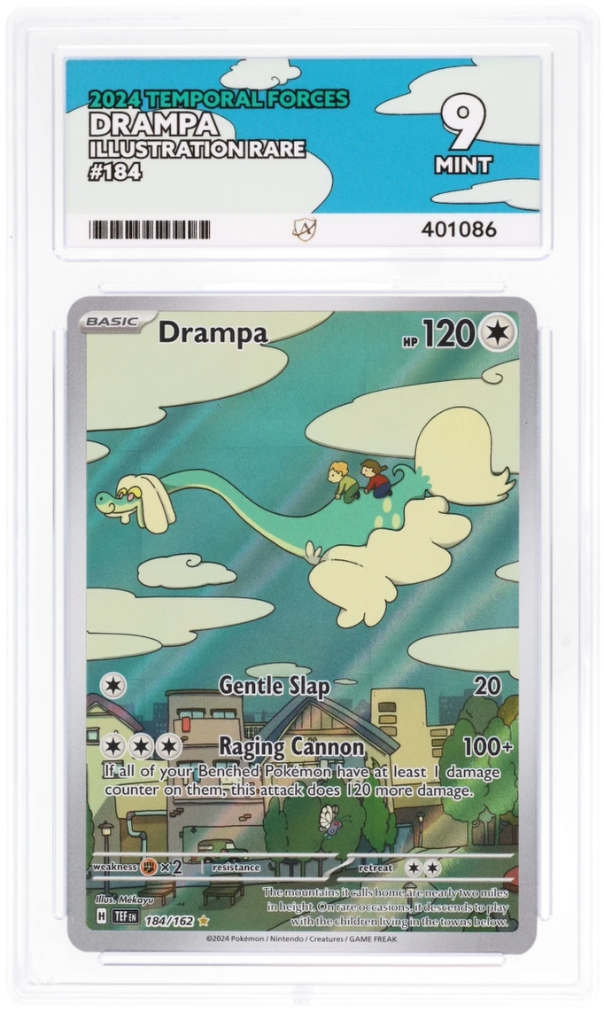 ACE 9 - Drampa - 184/162 - Temporal Forces - Pokemon