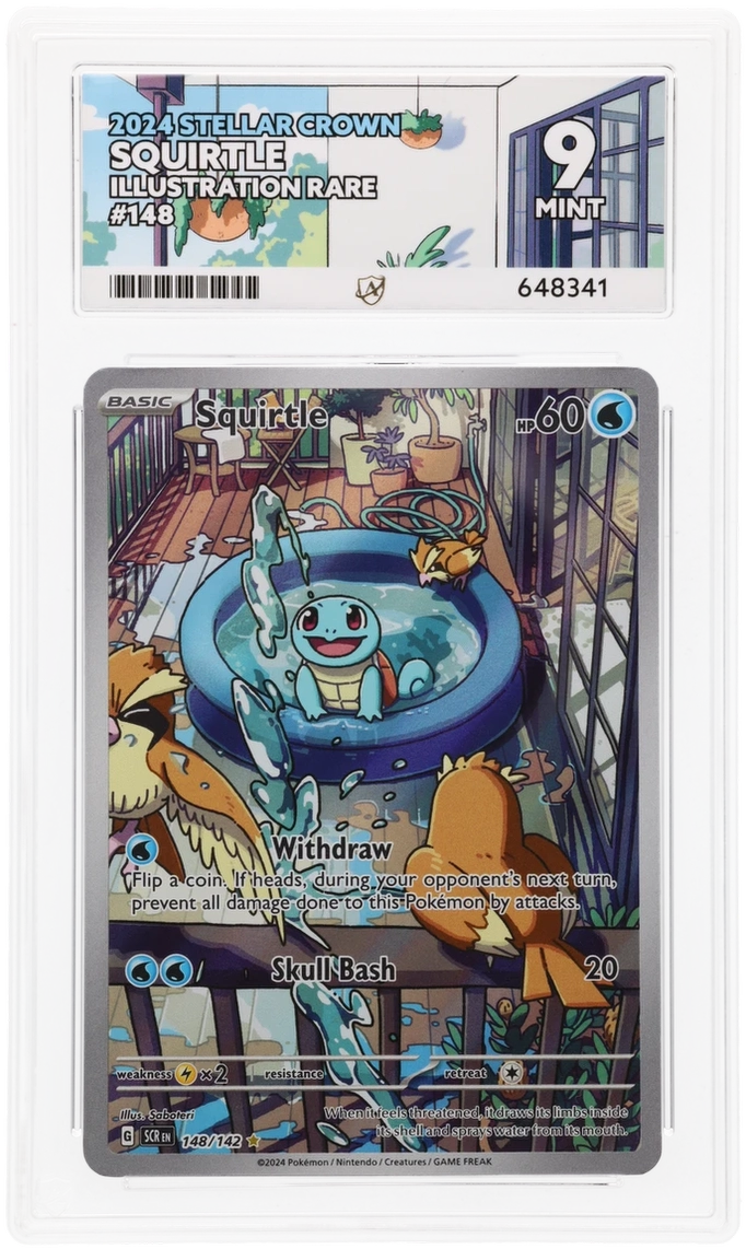 ACE 9 - Squirtle - 148/142 - Stellar Crown