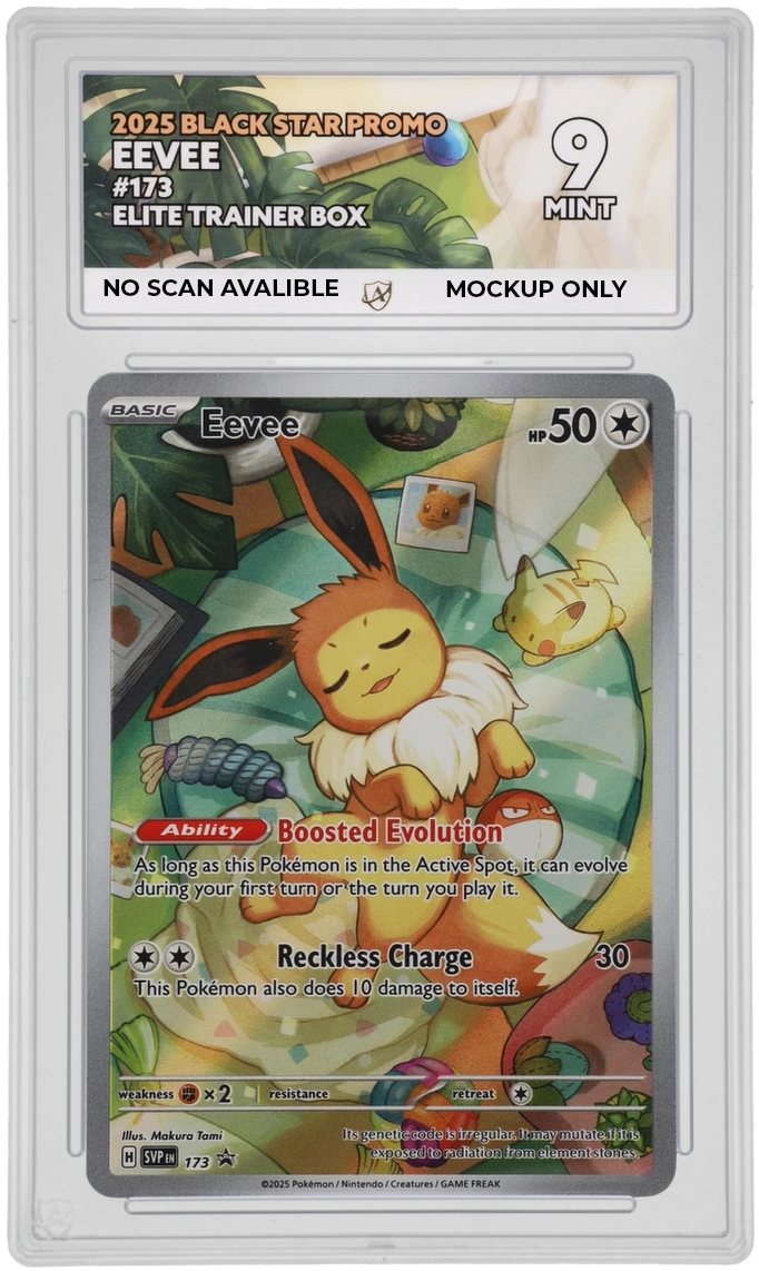 ACE 9 - Eevee - 173 - Black Star Promo - Pokemon - Elite Trainer Box