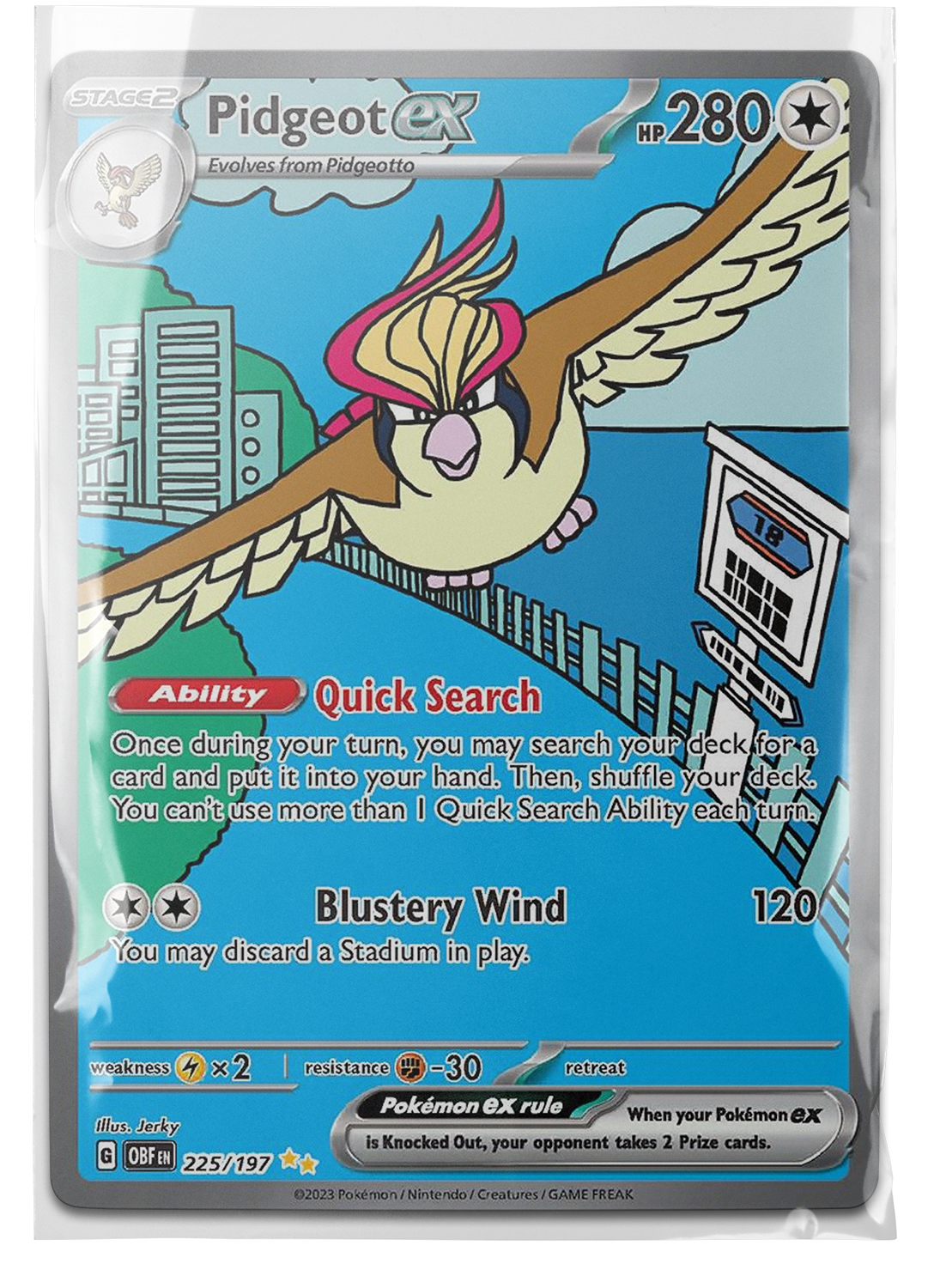 OBF 225 Pidgeot ex