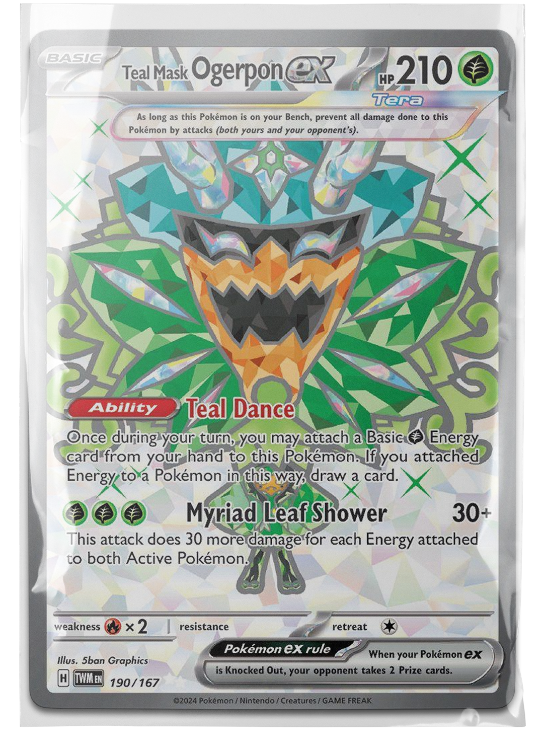 TWM 190 Teal Mask Ogerpon ex