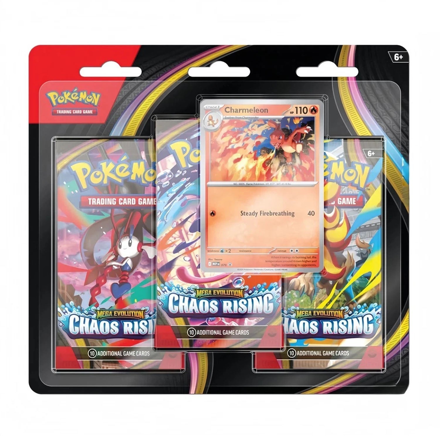 Chaos Rising Triple Blister (Charmeleon)