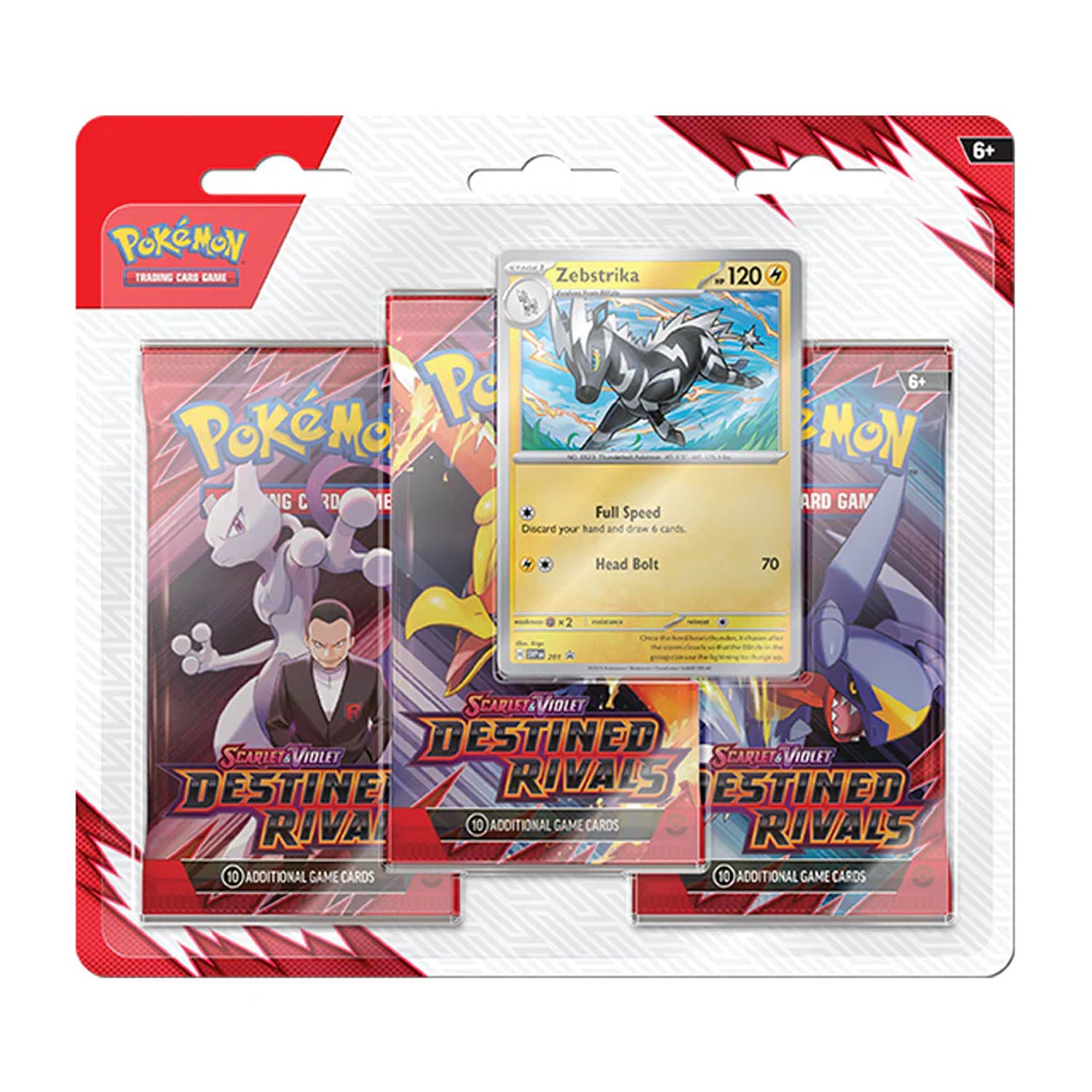Destined Rivals Triple Blister (Zebstrika)