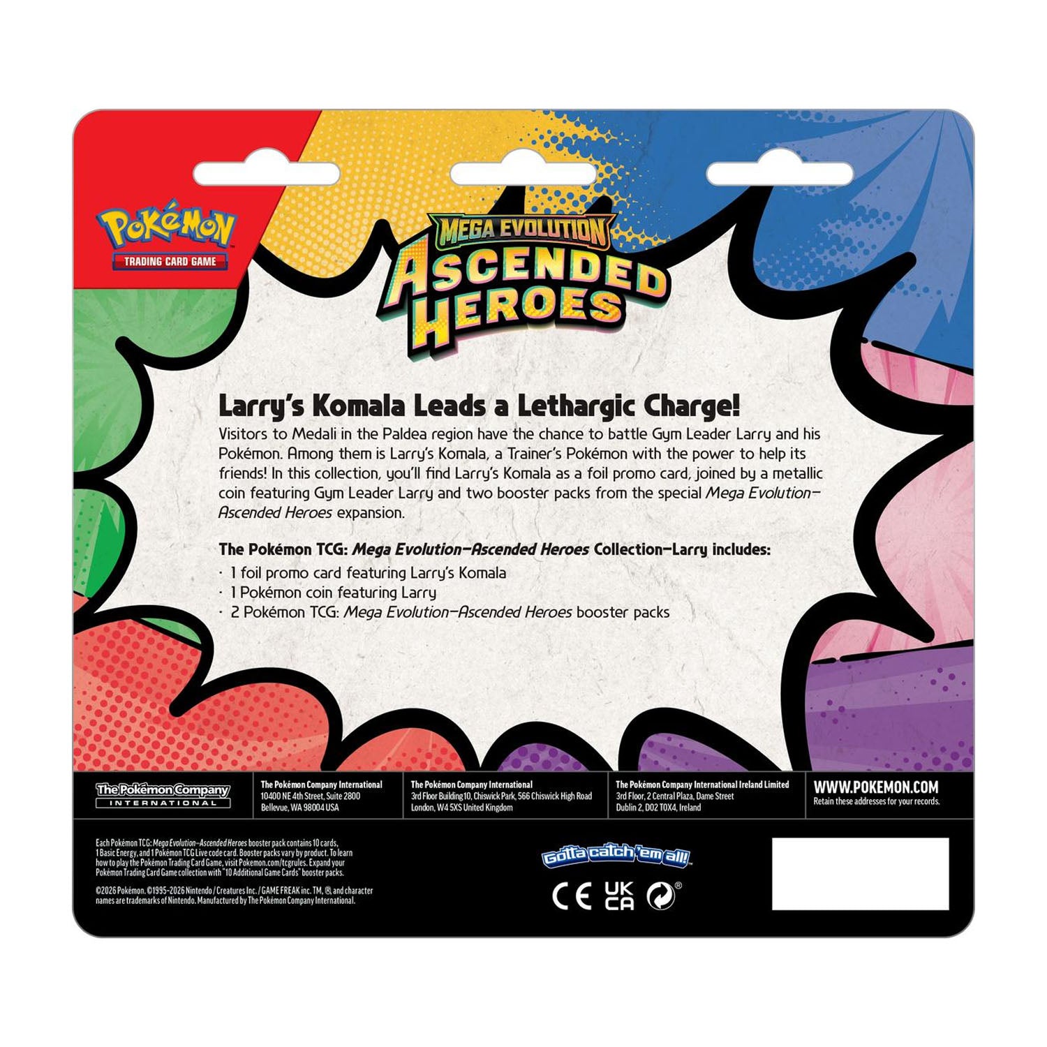Ascended Heroes Double Blister (Larry)