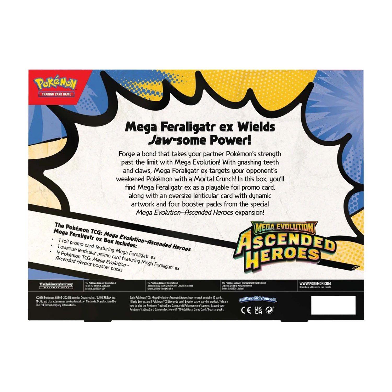 Ascended Heroes Mega Feraligatr ex Collection