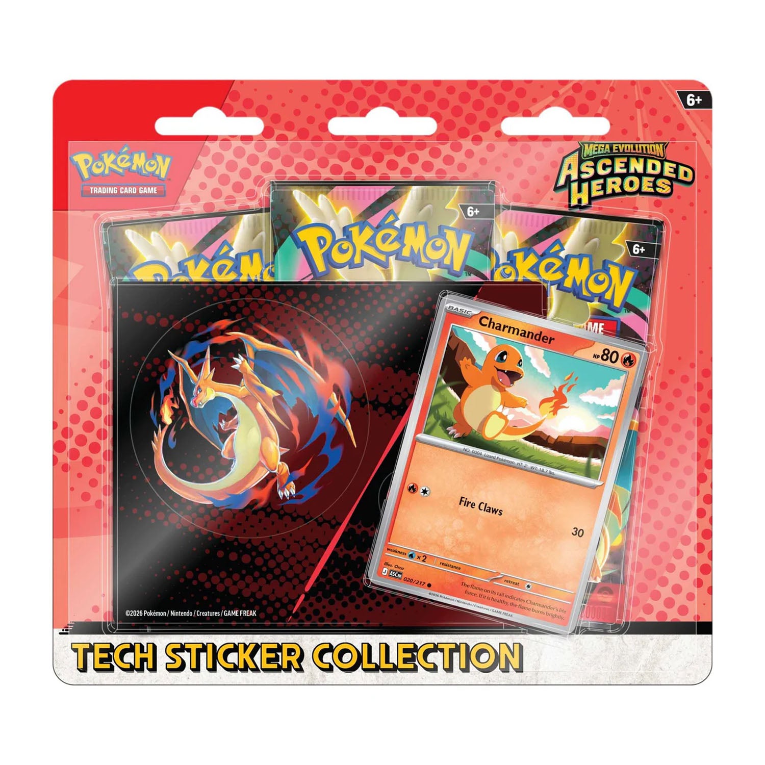 Ascended Heroes Tech Sticker (Charmander)