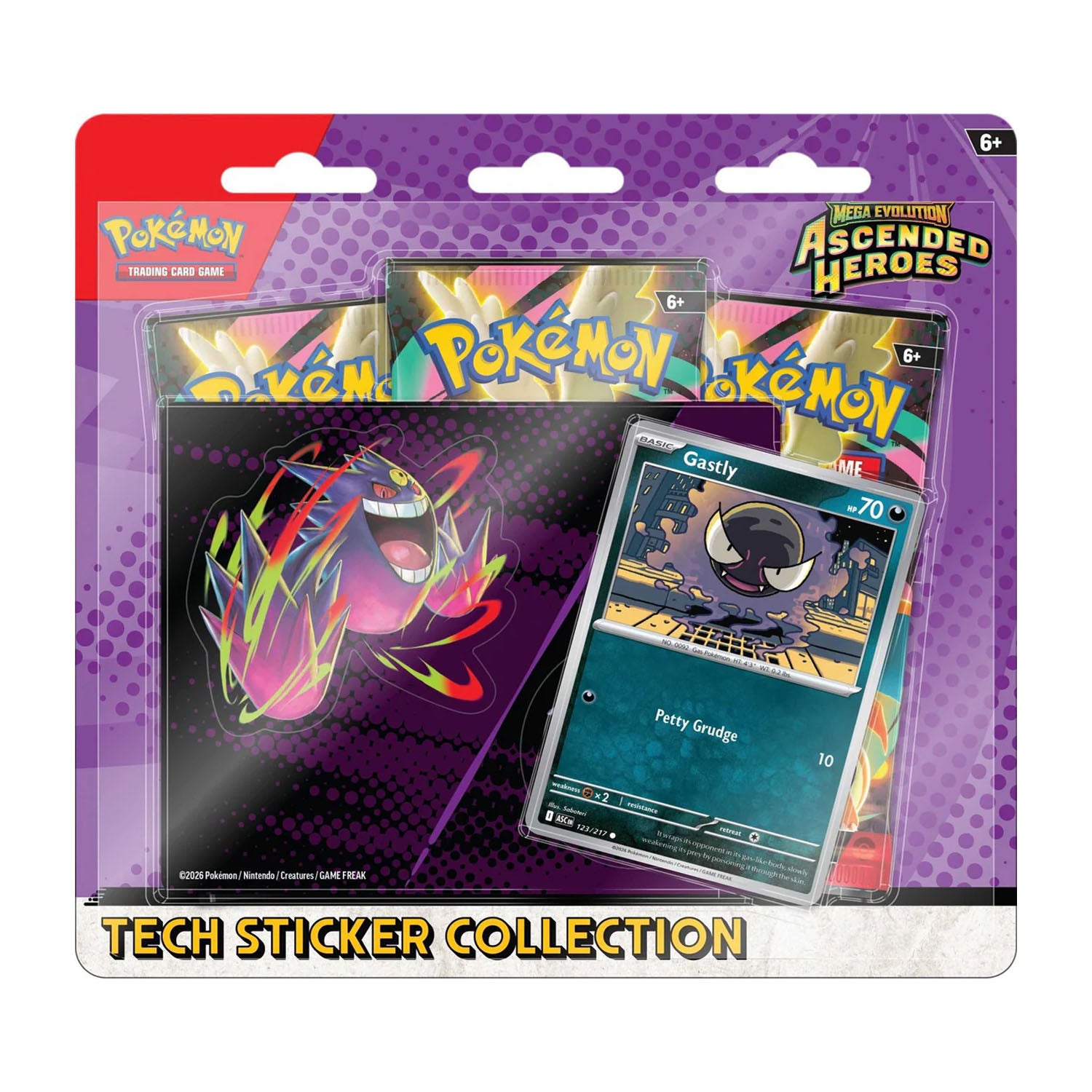 Ascended Heroes Tech Sticker (Gastly)