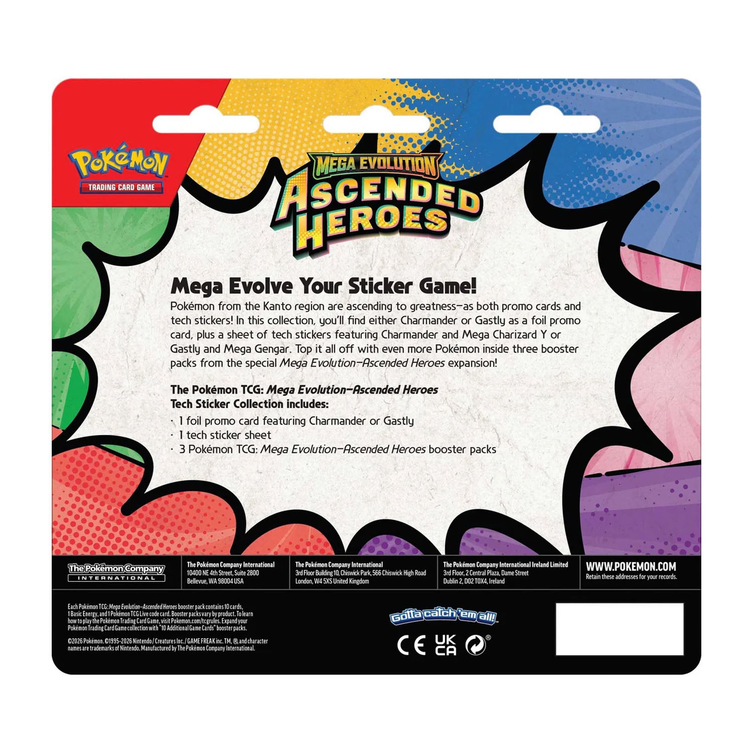 Ascended Heroes Tech Sticker (Charmander)
