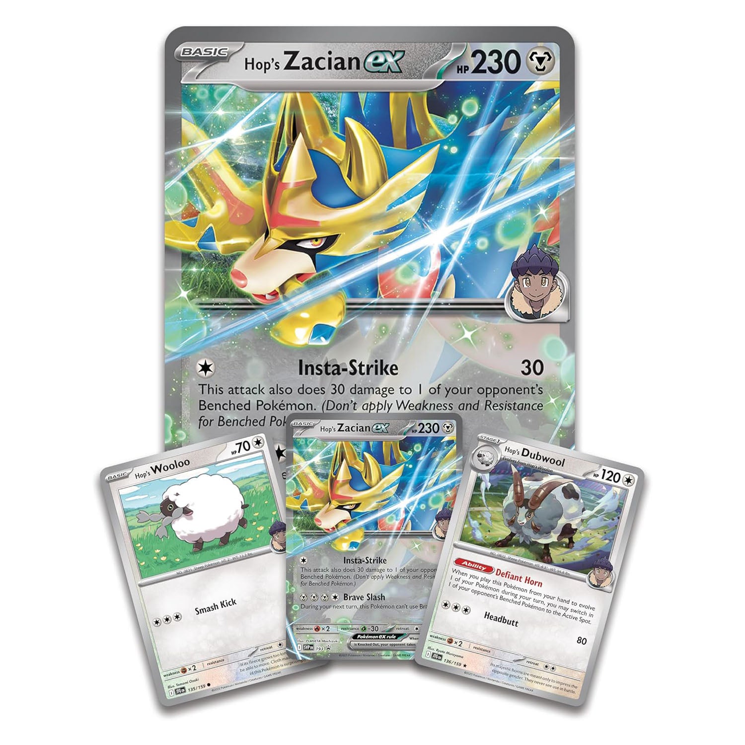 Hop's Zacian ex Collection