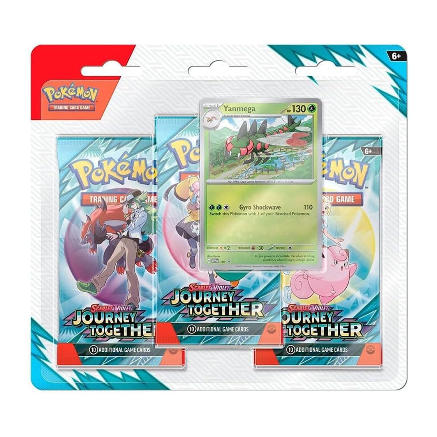 Journey Together Triple Blister (Yanmega)