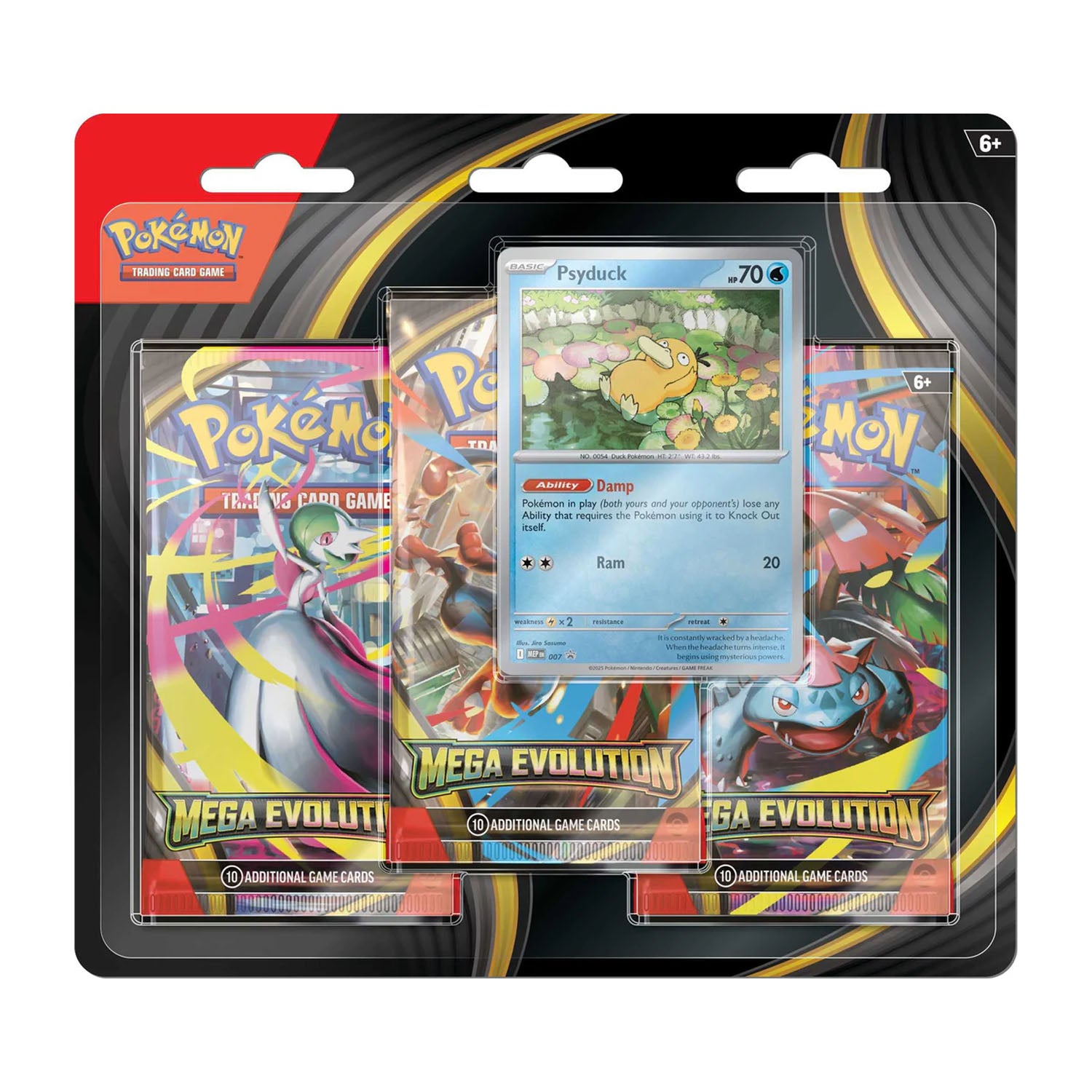 Mega Evolution Triple Blister (Psyduck)