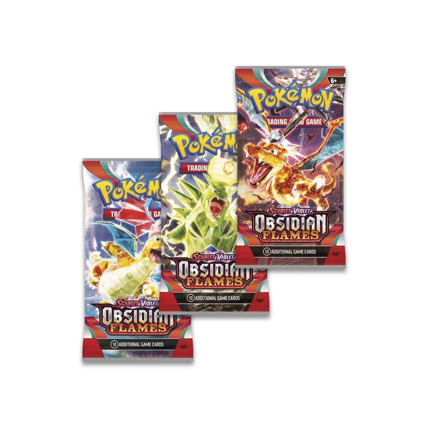 Obsidian Flames Triple Blister (Eevee)