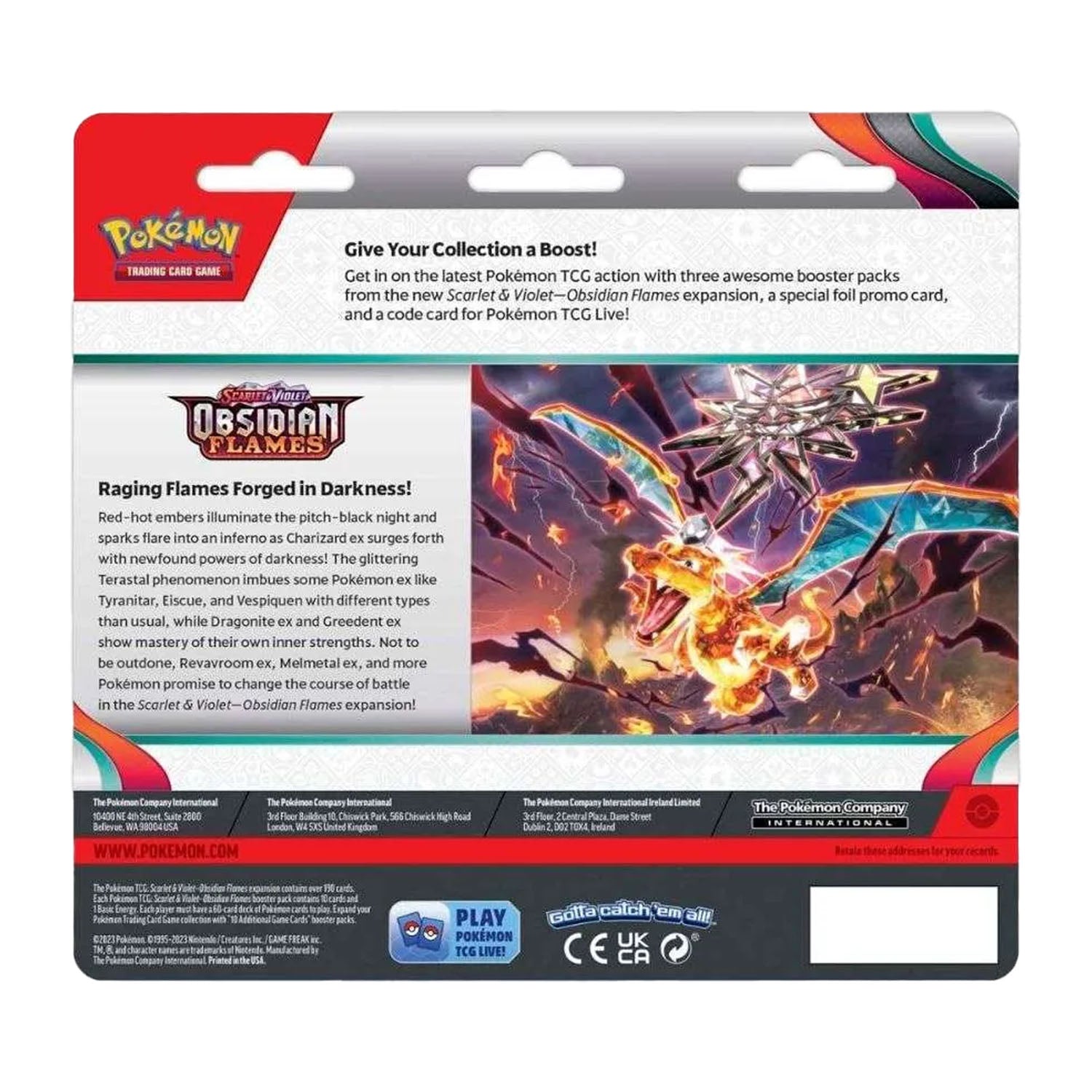 Obsidian Flames Triple Blister (Greavard)