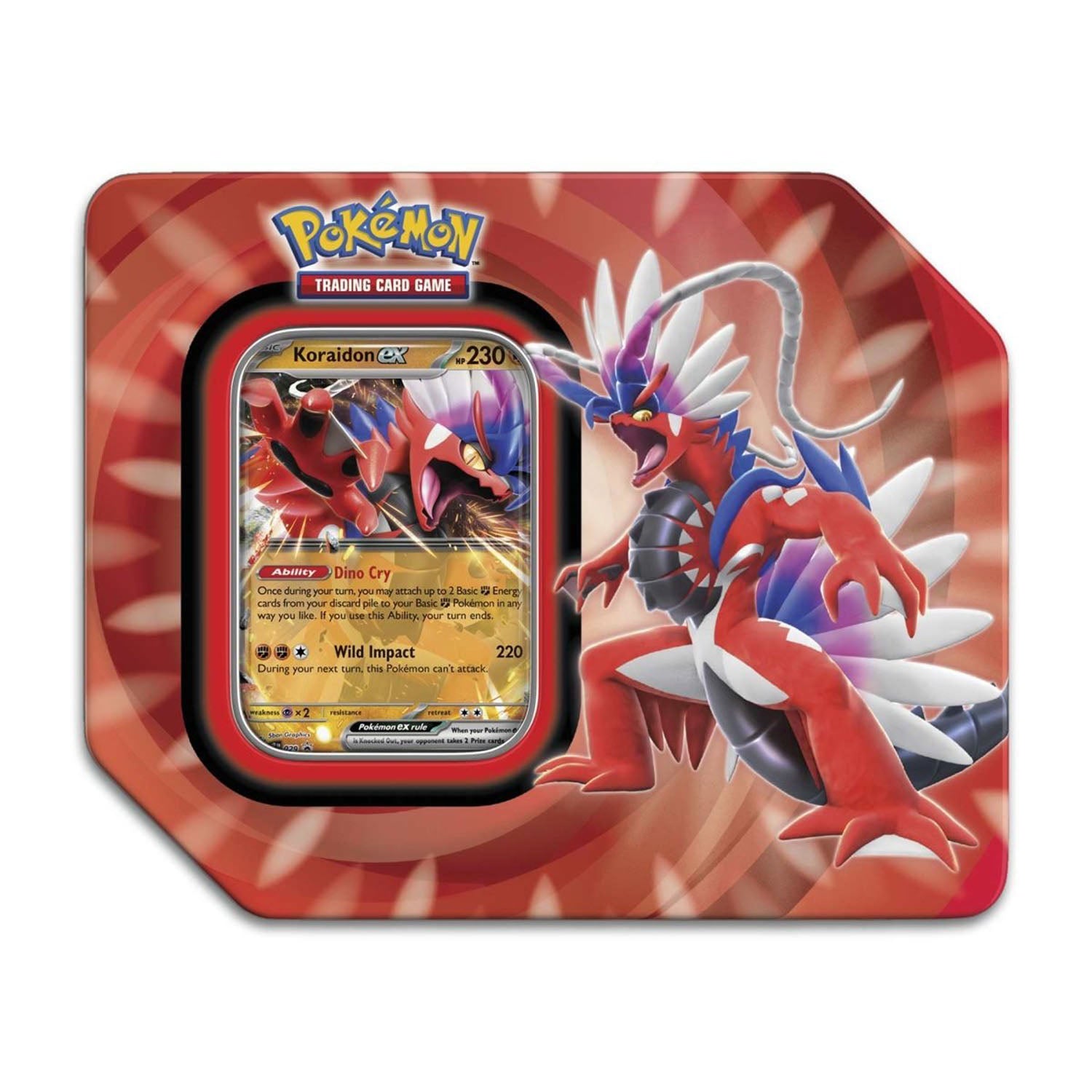Paldea Legends Tin (Koraidon ex)
