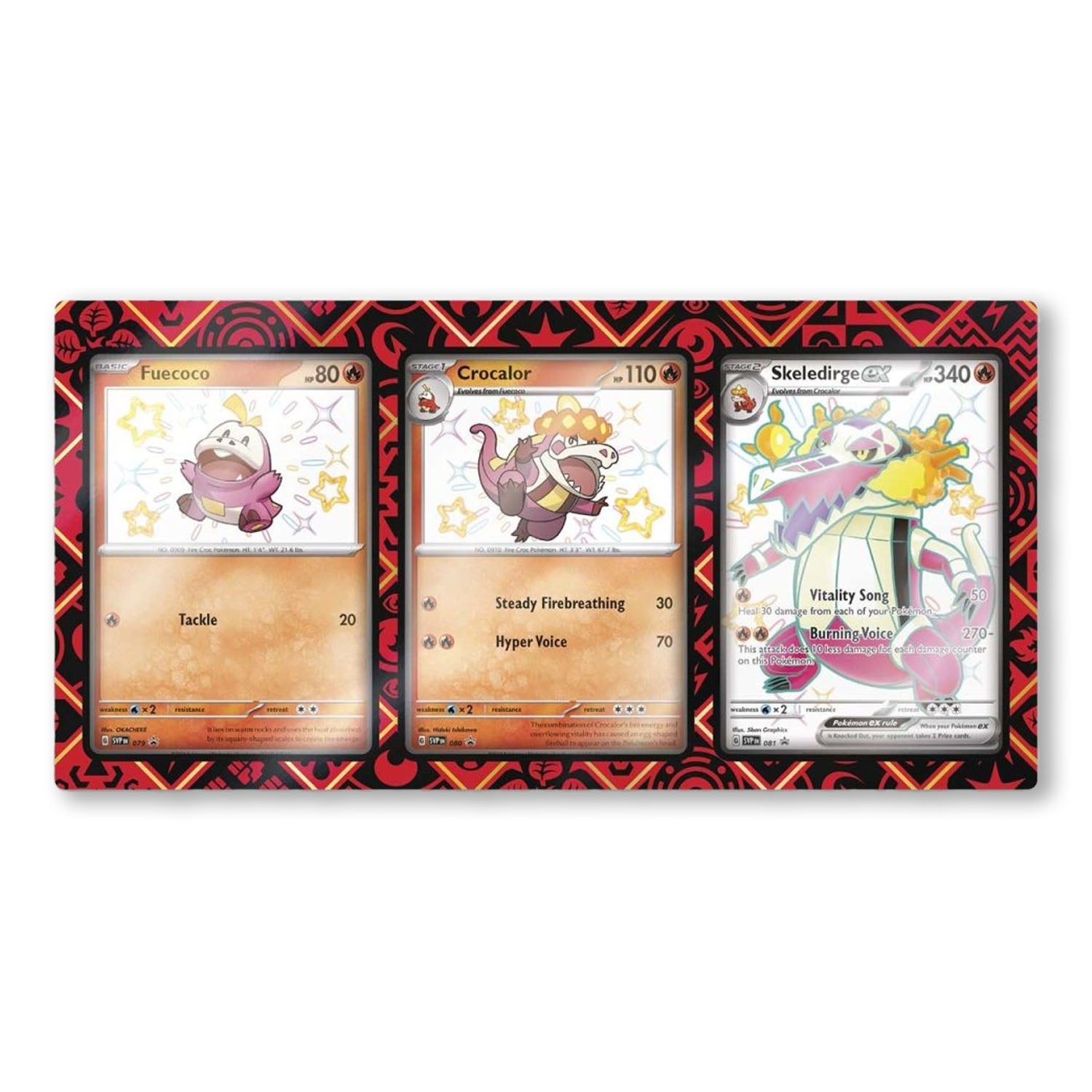 Paldean Fates Skeledirge ex Premium Collection