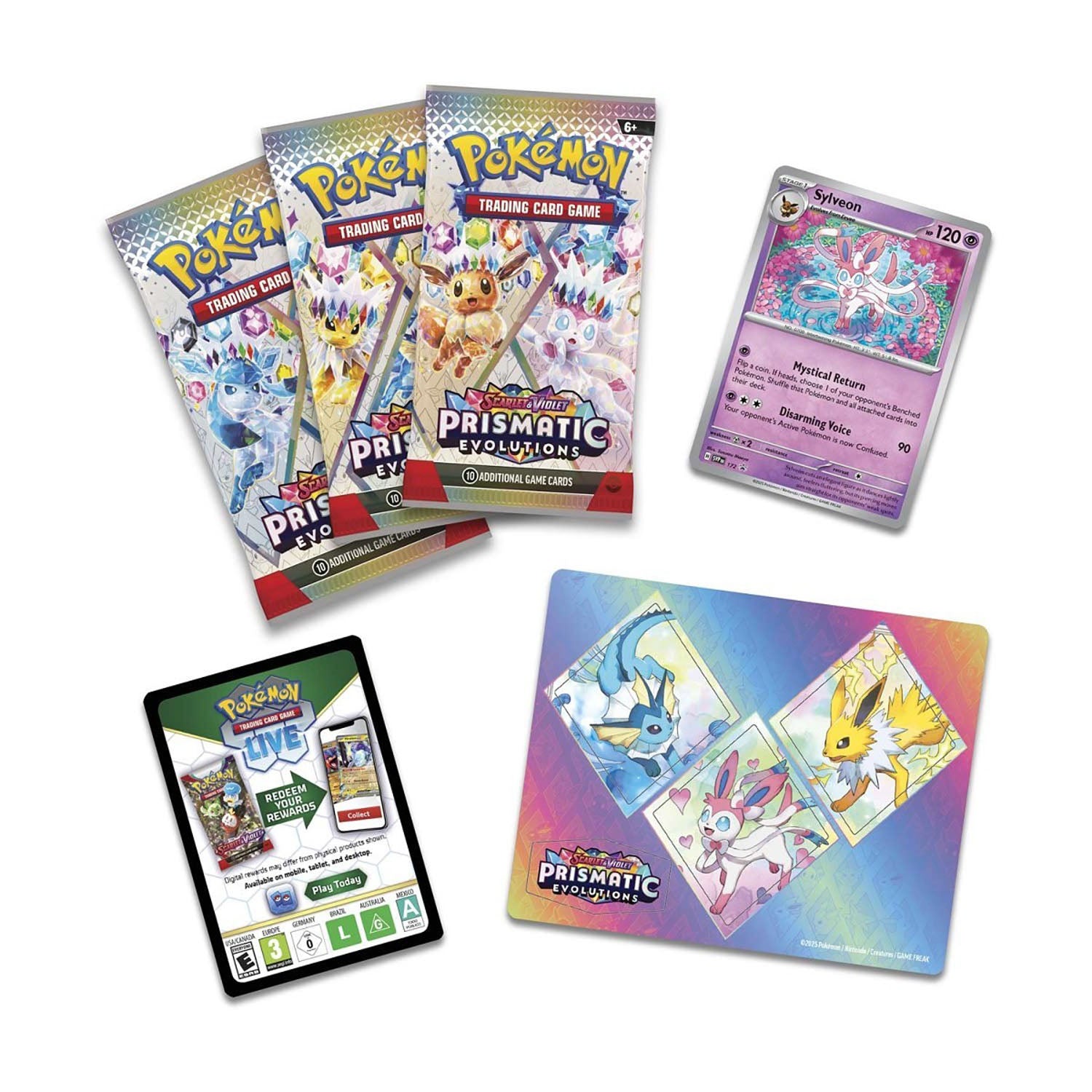 Prismatic Evolutions Tech Sticker (Sylveon)