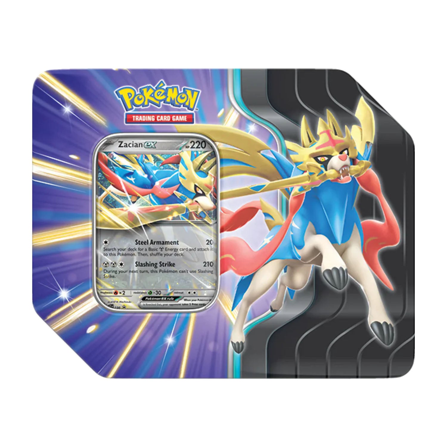 Slashing Legends Tin (Zacian ex)