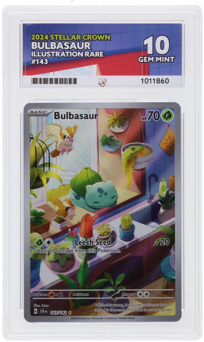 ACE 10 - Bulbasaur - 143/142 - Stellar Crown - Pokemon