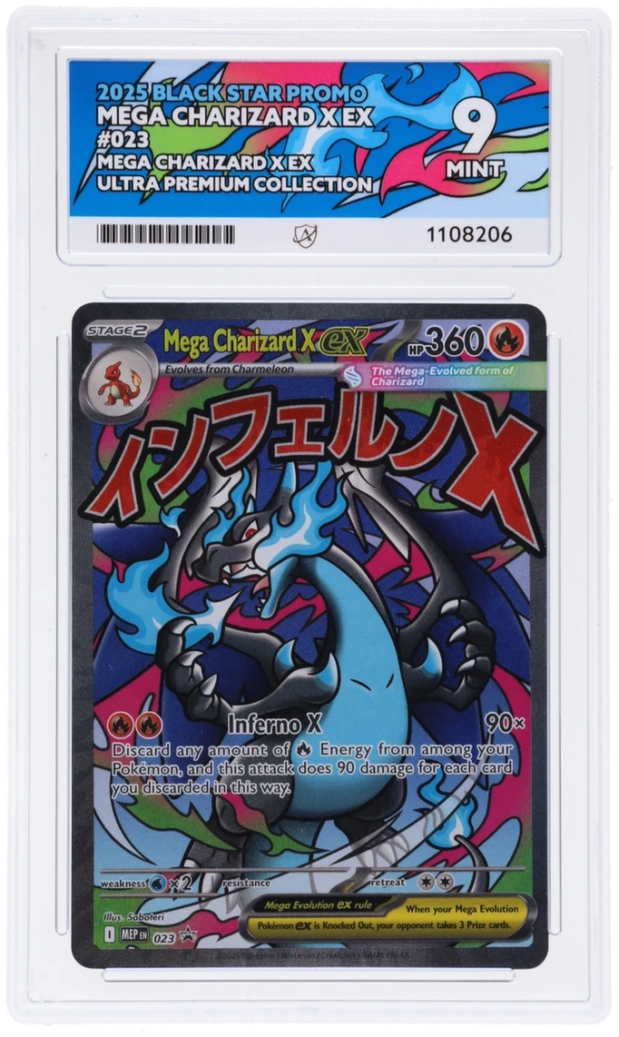 ACE 10 - Mega Charizard X ex - 023 - Black Star Promo - Pokemon - Ultra Premium Collection