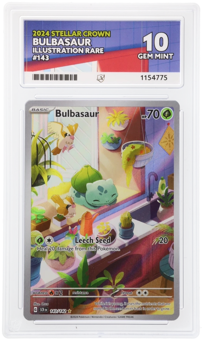 ACE 10 - Bulbasaur - 143/142 - Stellar Crown - Pokemon