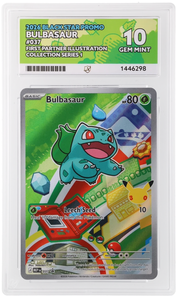 Bulbasaur - ACE 10   (Front)