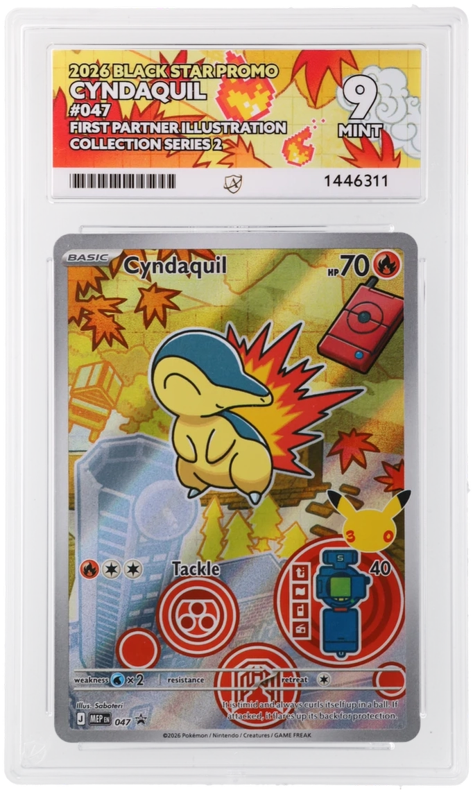 Cyndaquil - ACE 9   (Front)