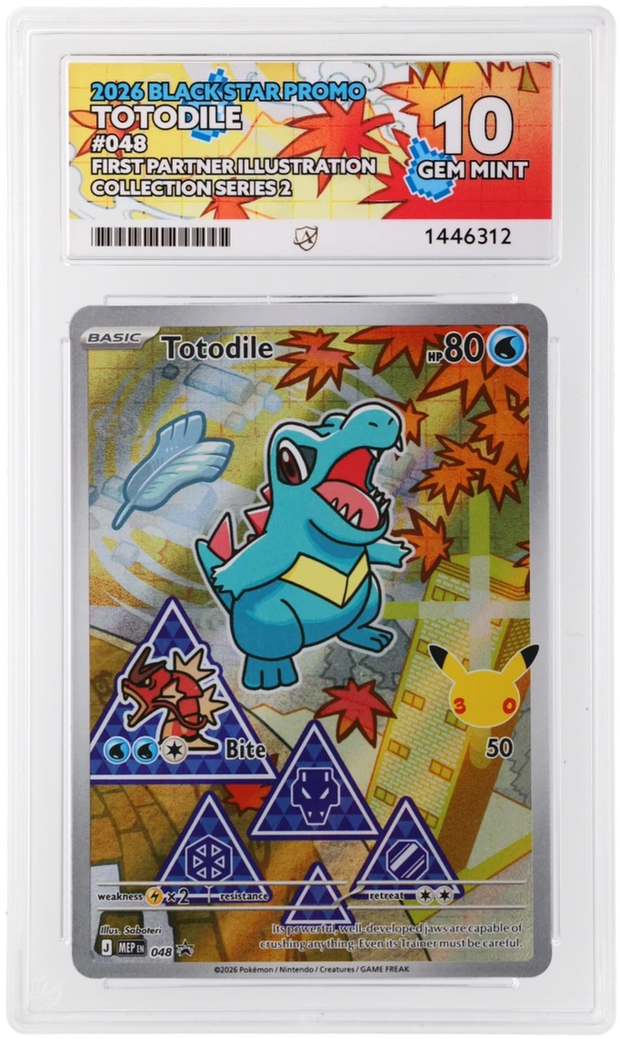 Totodile - ACE 10   (Front)