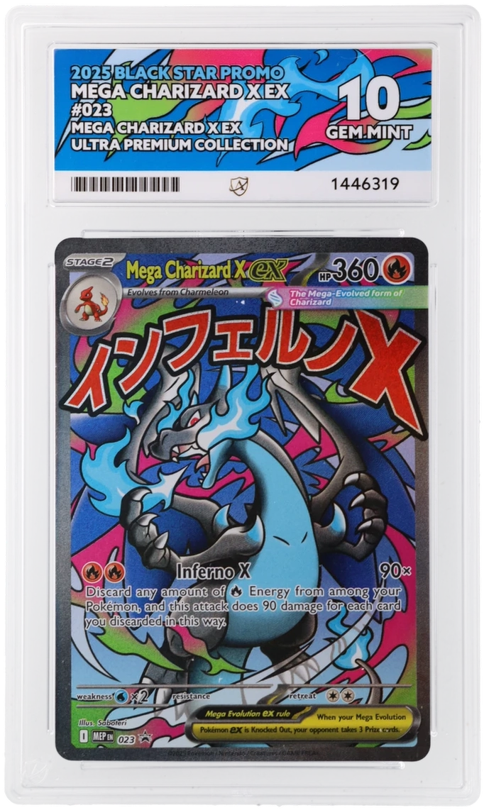 Mega Charizard X ex - ACE 10   (Front)
