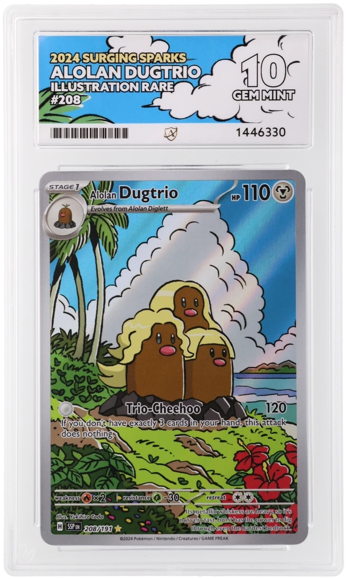 Alolan Dugtrio - ACE 10   (Front)