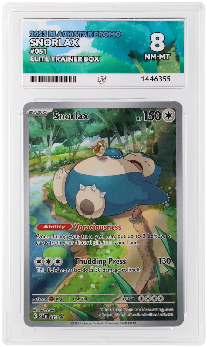 Snorlax - ACE 8   (Front)