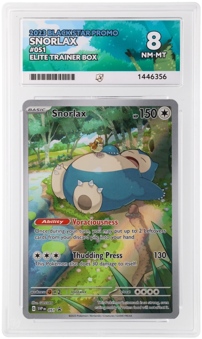 Snorlax - ACE 8   (Front)