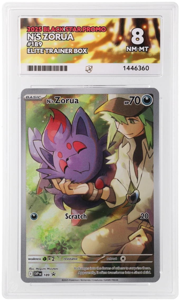N's Zorua - ACE 8   (Front)