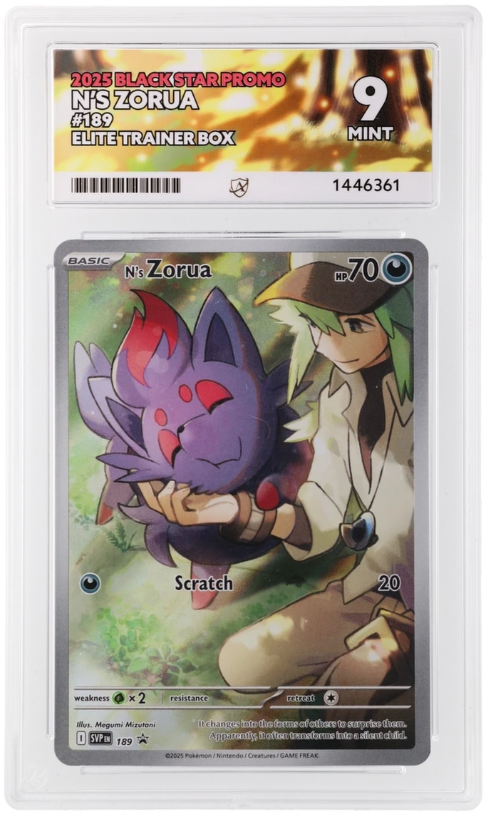 N's Zorua - ACE 9   (Front)