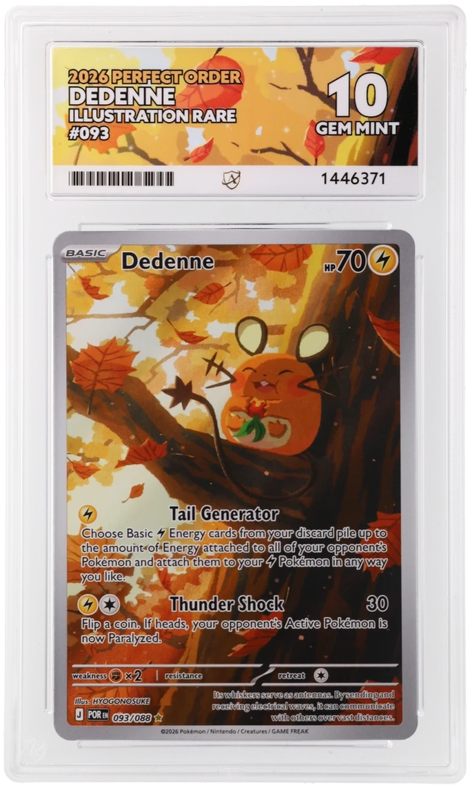 Dedenne - ACE 10   (Front)