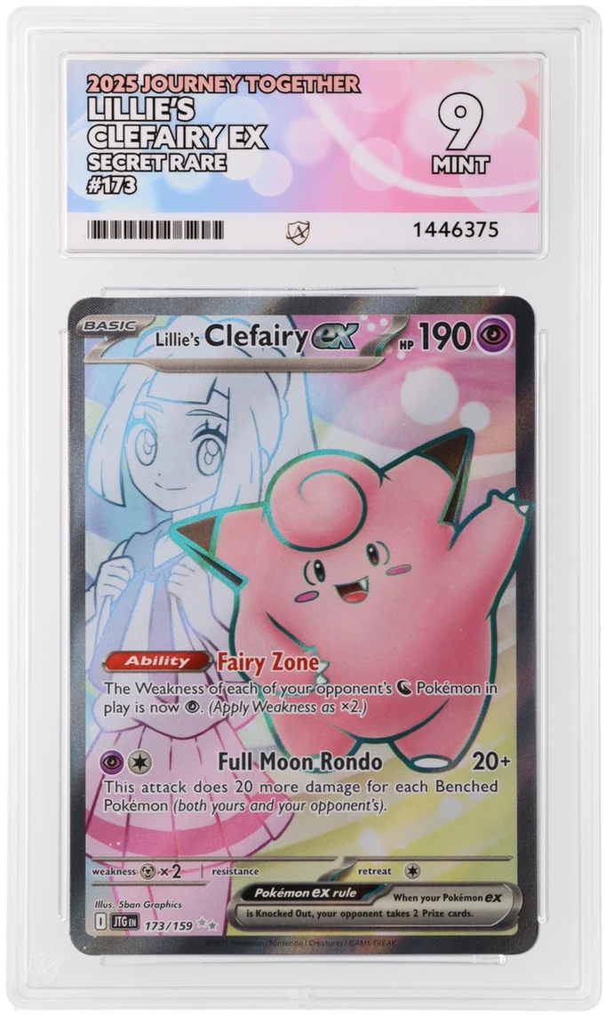 Lillie's Clefairy ex - ACE 9   (Front)