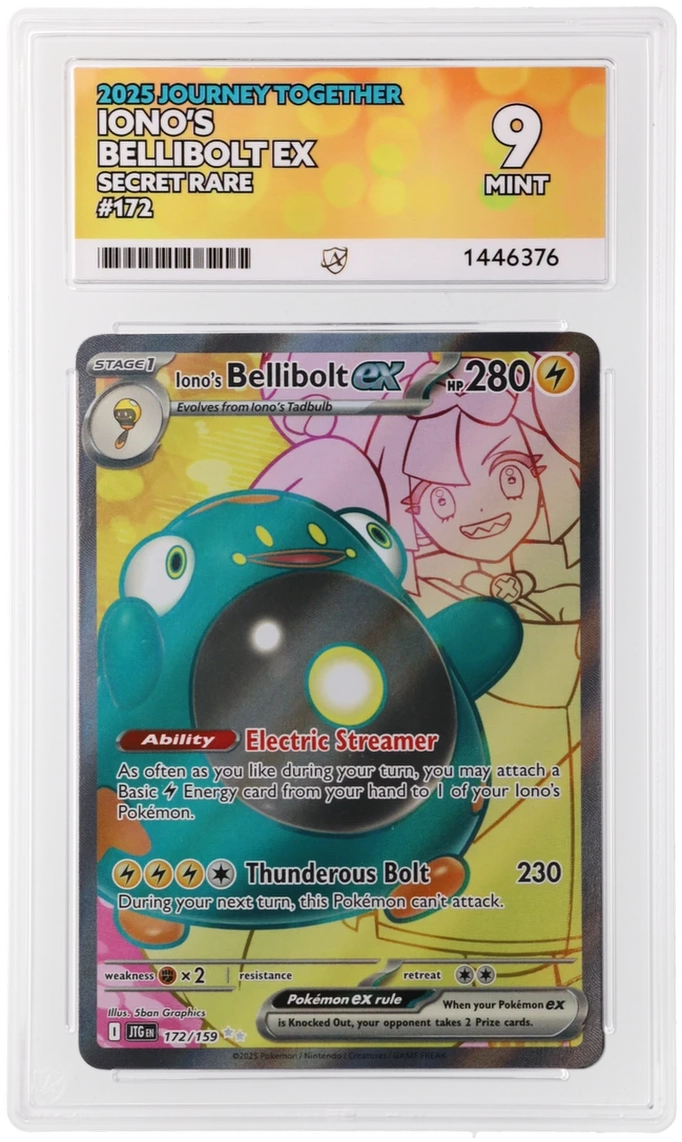Iono's Bellibolt ex - ACE 9   (Front)