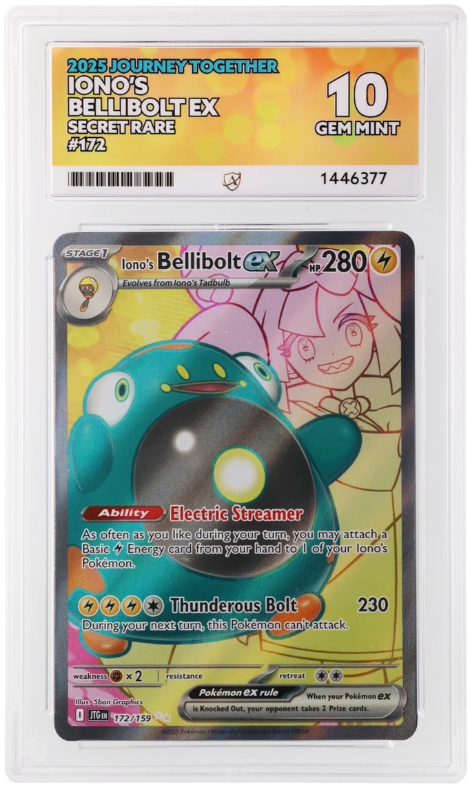 Iono's Bellibolt ex - ACE 10   (Front)