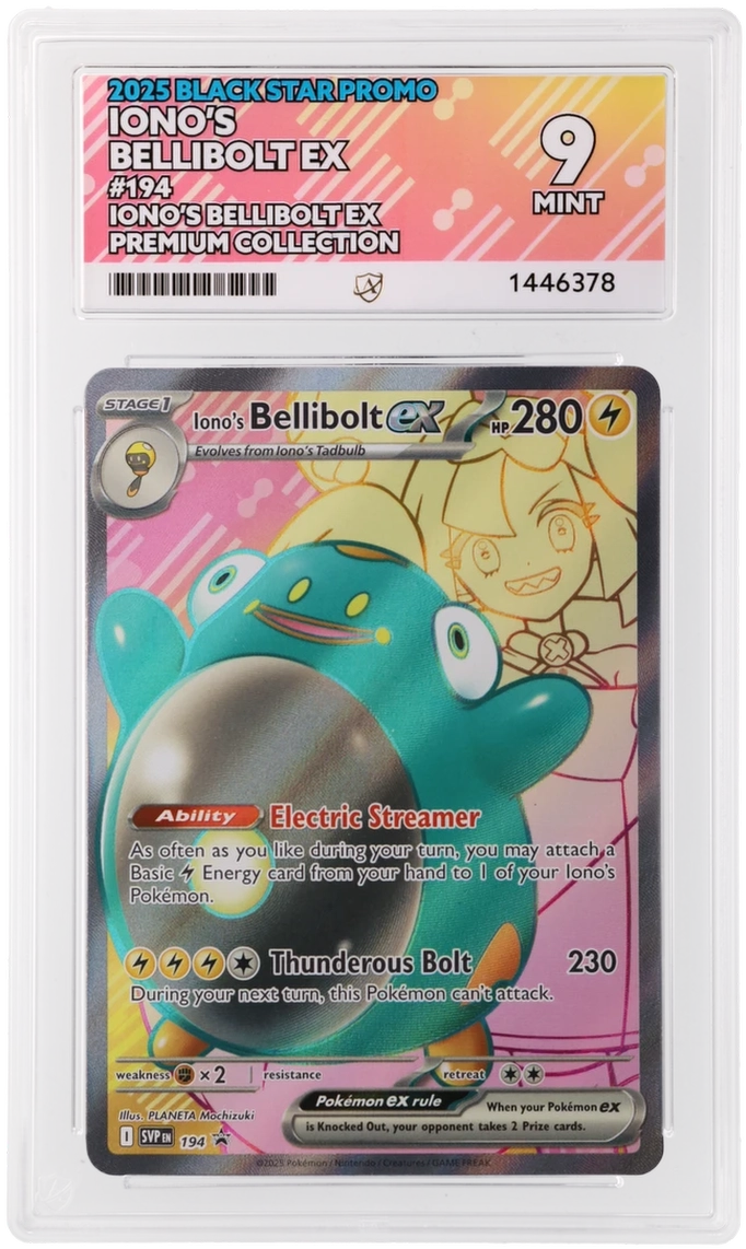 Iono's Bellibolt ex - ACE 9   (Front)