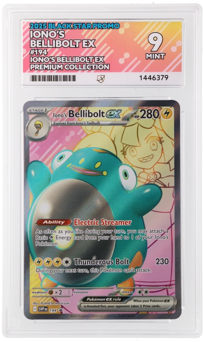 Iono's Bellibolt ex - ACE 9   (Front)