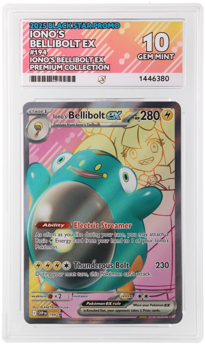 Iono's Bellibolt ex - ACE 10   (Front)