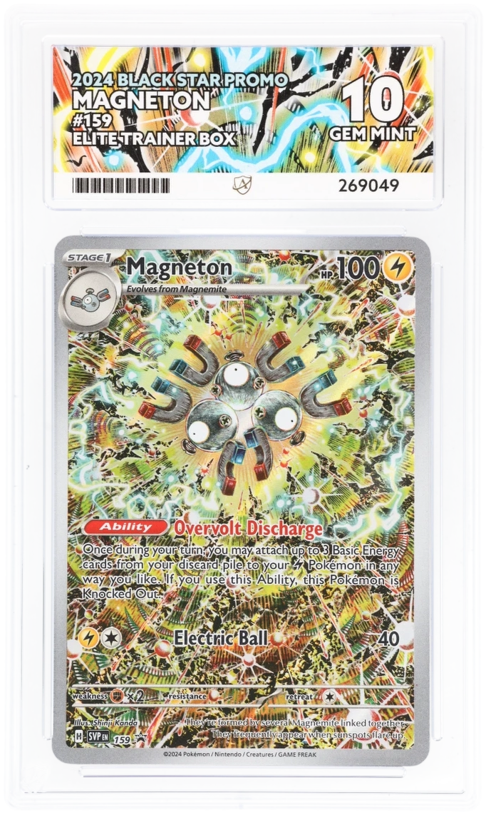 ACE 10 - Magneton - 159 - Black Star Promo - Pokemon - Elite Trainer Box