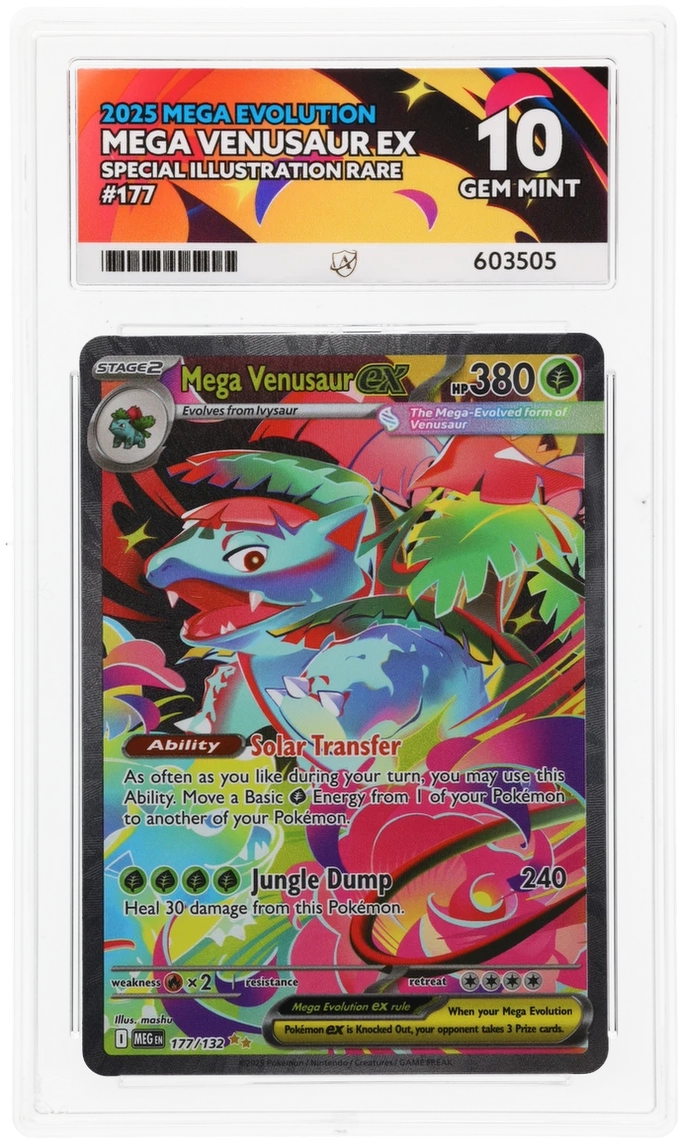 ACE 10 - Mega Venusaur ex - 177/132 - Mega Evolution - Pokemon