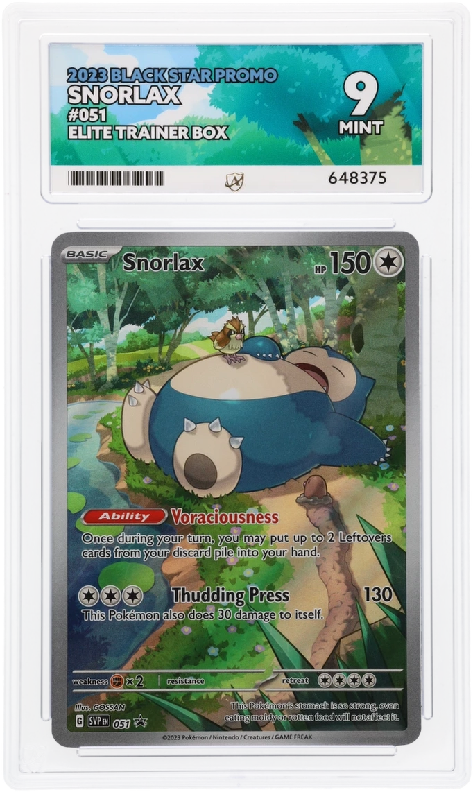 Snorlax - ACE 9   (Front)