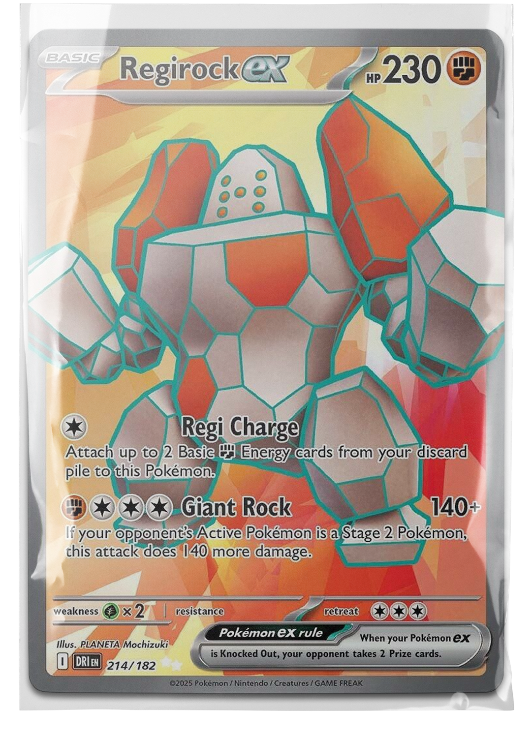 DRI 214 Regirock ex