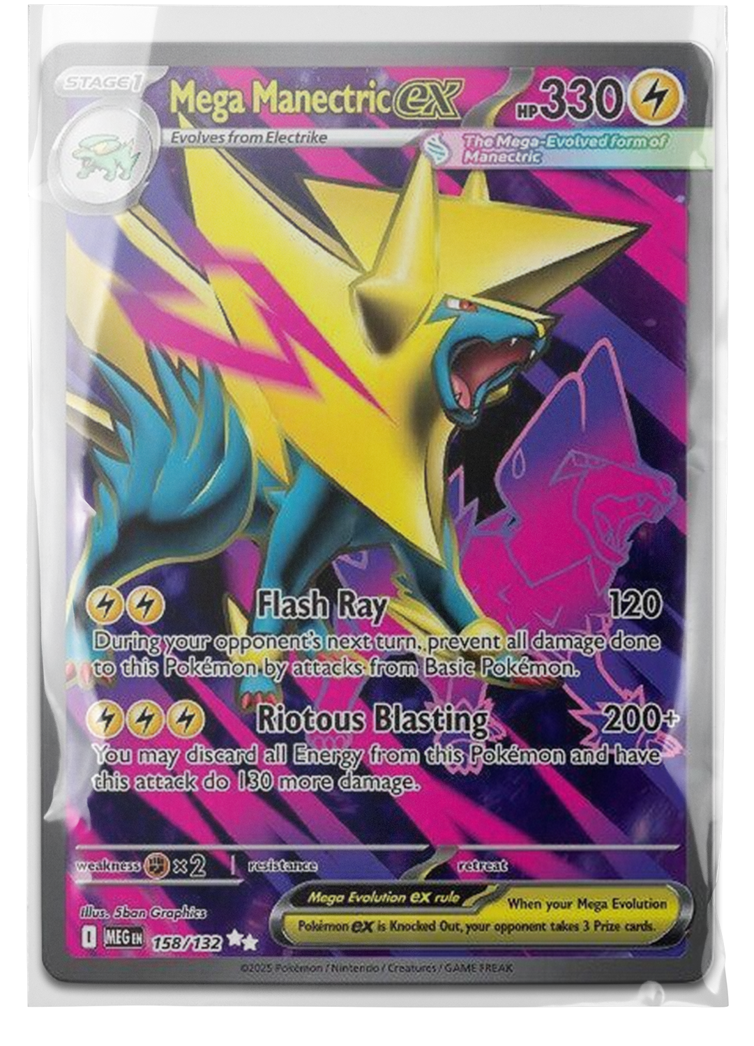 MEG 158 Mega Manectric ex